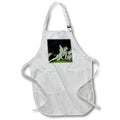 Apron - Magic Lantern Slide Vintage Sleeping Cupid Valentines Day Magic Lantern Slides