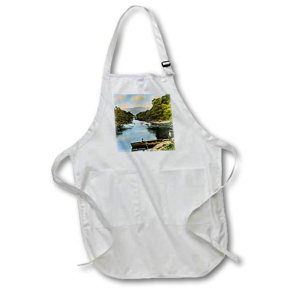 Apron - Magic Lantern Slide Meeting of the Waters Killarney Ireland Vintage Magic Lantern Slides