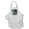 Apron - Magic Lantern Slide Packaging Sugar in a New York City Factory Vintage Magic Lantern Slides