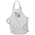 Apron - Image with a text Who needs superheroes when I have mom s Sayings Collection about MOM