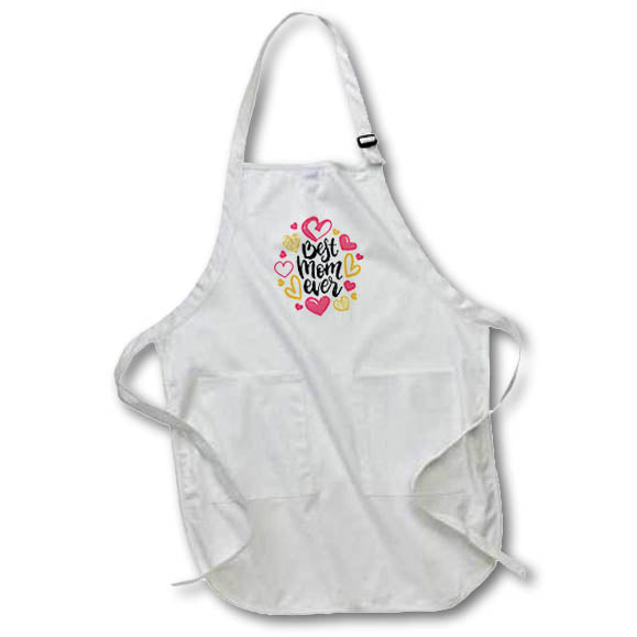 Apron - Image with a text Best Mom Ever. s Sayings Collection about MOM