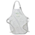 Apron - Image with a text a mothers love endures through all. s Sayings Collection about MOM