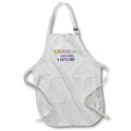 Apron - Cute Image of Cats with Text of I was Nomal 4 Cats Ago 3dRose-Funny Quotes