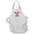 Apron - Cute Image of Owls with Text of I was Normal 2 Owls Ago 3dRose-Funny Quotes