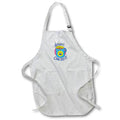 Apron - Cute  Cup with a Smiley and Text of Brew can Do It 3dRose-Funny Quotes