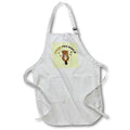 Apron - Cute Image of Otter  with Text of  Otter This World 3dRose-Funny Quotes