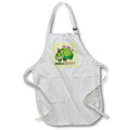 Apron - Cute Image of Turtle  with Text of Its Time To Shellebrate 3dRose-Funny Quotes