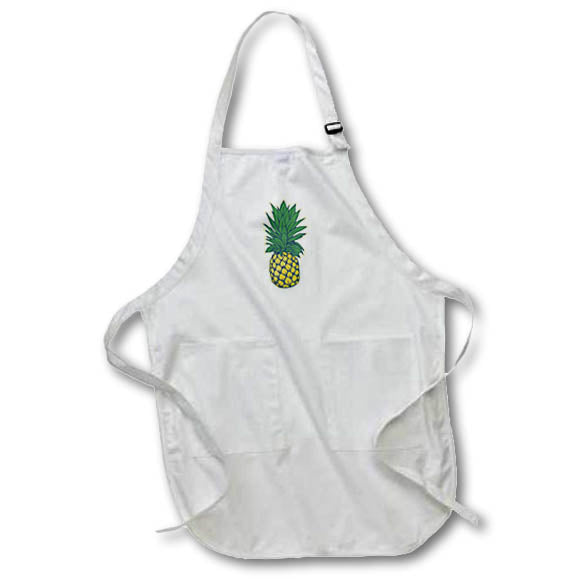 Apron - Cute Image of Pineapple 3dRose-Summer Graphic Art