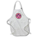 Apron - Summer Graphic with Text of Sleep,Eat,Surf,Repeat 3dRose-Summer Graphic Art