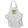 Apron - Gift for Mom on Mothers Day Yellow Lemon Rosette - Gift for Mom