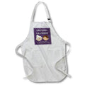 Apron - Gift for Grandma and Grandson Best Partner in Crime for Life Rosette - Gift for Grandma