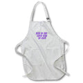 Apron - Image of the words mom by day super hero by night 3dRose-Sutandre- Mothers Day