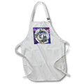 Apron - Unique Night Sky Forrest Animals Monogram Initial C Monograms