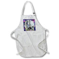 Apron - Unique Night Sky Forrest Animals Monogram Initial L Monograms