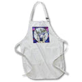 Apron - Unique Night Sky Forrest Animals Monogram Initial Y Monograms