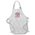 Apron - Hugs And Kisses Love Quotes 3dRose-Love quotes