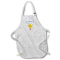 Apron - You Light Me Up Bulb Cute Love Quotes 3dRose-Funny quotes