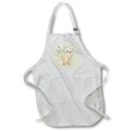 Apron - Creative Floral And Hands Illusion 3dRose-Floral image