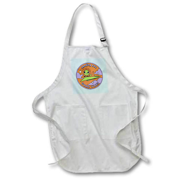 Apron - Creative Image for Positive Quotes 3dRose-Positive quotes