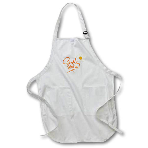 Apron - Smile More Motivation Quotes 3dRose-Inspirational quotes