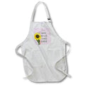 Apron - Image with a text Things are Wild and Free s Sayings Collection about SPRING