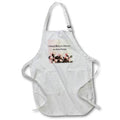 Apron - Image with a text Where flowers bloom so does hope. s Sayings Collection about SPRING