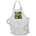 Apron - Image with a text Spring will come and so is happiness s Sayings Collection about SPRING