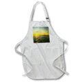Apron - Image of Reflections Of Sun Sinking Into Green Gold Waters Florida lens Art by Florene - Sunset Impressions