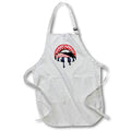 Apron - Red White And Blue Stars and Stripes Dripping Lips Illustration Cute Illustrations