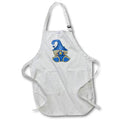 Apron - Cute Blue Owl With A Hat Illustration Cute Illustrations