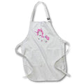 Apron - Cute and Whimsical Pink and Purple Flying Unicorn Illustration Cute Illustrations