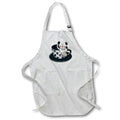 Apron - Cute Mouse With A Cookie In A Heart Patterned Teacup Illustration Cute Illustrations