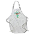 Apron - Cute Mint Green Glamour Blonde Garden Fairy Girl Illustration Cute Illustrations