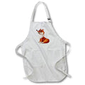 Apron - Cute Smiling Fox Illustration Cute Illustrations