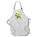 Apron - Easter bunny on bike Milas Art - Easter