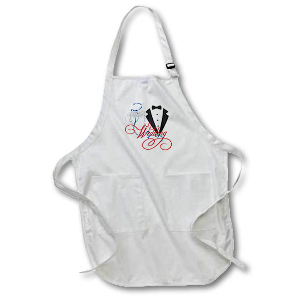 Apron - Bride and Groom Milas Art - Wedding