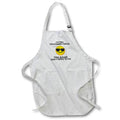 Apron - I am the Youngest Child The Rules Do Not Apply to Me Emoji 3dRose - Rosette - Emoji