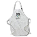 Apron - The Best Kind of Mom Raises a Teacher Gift for Mom 3dRose - Rosette - Gift for Mom