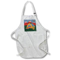 Apron - Camping Vibes with Dad Gift on Fathers Day 3dRose - Rosette - Gift for Dad