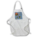 Apron - Fishing Vibes with Dad Gift on Fathers Day 3dRose - Rosette - Gift for Dad