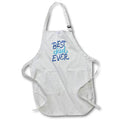 Apron - Best Dad Ever Gift for Dad on Fathers Day 3dRose - Rosette - Gift for Dad