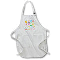 Apron - Hippie Cute Random Deisgn 3dRose - Rosette - Hippie Designs