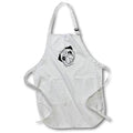 Apron - Cute Pug Puppy Dog Silhouette 3dRose - Rosette - Dog Hooman