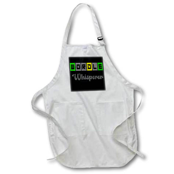 Apron - Funny Cute Wordle Whisperer Daily Online Word Game Cartoon Sports and Hobbies
