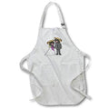 Apron - Funny Cute Pug Puppy Dogs Bride and Groom Wedding Pets Wedding and Love
