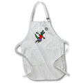 Apron - Funny Cute Alligator Playing Volleyball Spike Sports Gator Cartoon Sports and Hobbies