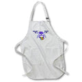 Apron - Funny Cute Drone carrying Mug of Coffee Drone Satire Cartoon Sports and Hobbies