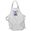 Apron - Funny Cute Drone carrying Happy Birthday Sign Drone Satire Cartoon Sports and Hobbies