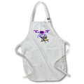 Apron - Funny Cute Drone carrying Pug Puppy Dog on Beach Chair Drone Satire Sports and Hobbies
