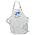 Apron - Funny Cute T-rex Dinosaur and Giraffe Happy Graduation Cartoon Graduation